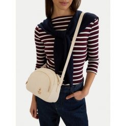Torebka Beverly Hills Polo Club. Białe listonoszki damskie Beverly Hills Polo Club, bez wzorów, bez dodatków. Za 169.99 zł.