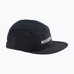 Czapka z daszkiem Rossignol Active 5 Panel. Czarne czapki i kapelusze męskie Rossignol, bez wzorów, sportowe. Za 139.99 zł.