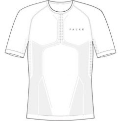 Koszulka Falke Warm. Białe koszulki sportowe męskie Falke, s, bez wzorów, z dzianiny, bez kołnierzyka, bez ramiączek. Za 296.50 zł.