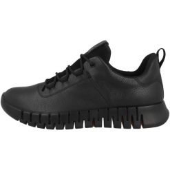 Buty do chodzenia męskie Ecco 52522401001. Czarne eleganckie półbuty ecco, z gore-texu, eleganckie, bez zapięcia. Za 650.99 zł.