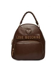 LOVE MOSCHINO Plecak JC4137PP1PL1130A Brązowy. Brązowe plecaki damskie Love Moschino, bez wzorów, ze skóry. Za 1,139.00 zł.