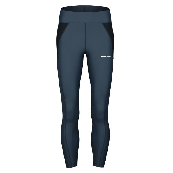 Damskie legginsy Head Tech. Niebieskie legginsy damskie Head, bez wzorów, z elastanu, tenisowe. Za 444.50 zł.