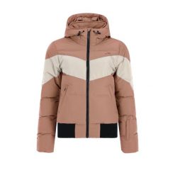 Damska kurtka narciarska Protest Jilly. Brązowe kurtki damskie Protest, na zimę, bez wzorów, bez kaptura. Za 775.50 zł.