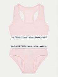 Guess Komplet bielizny J4BG00 KBBU1 Różowy. Czerwone bielizna dla dziewczynek Guess, z aplikacjami, z bawełny. Za 89.99 zł.