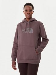 The North Face Bluza Drew Peak NF0A89EH Bordowy Regular Fit. Czerwone bluzy damskie The North Face, m, bez wzorów, z bawełny, bez kaptura. Za 349.99 zł.