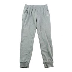 Second life - Damskie spodnie dresowe Jogger zwężane szare - Stan dobry. Szare spodnie dresowe damskie Adidas, l, bez wzorów, z dresówki. Za 100.86 zł.