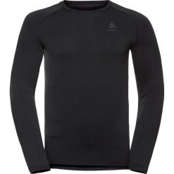 T-shirt Thermique Odlo PERFORMANCE WARM ECO. Czarne t-shirty męskie Odlo, l, bez wzorów, z materiału, bez kołnierzyka. Za 269.49 zł.