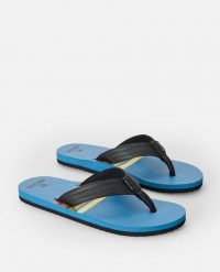 Japonki męskie Rip Curl Ripper Bloom. Niebieskie klapki męskie Rip Curl, z materiału, sportowe. Za 129.99 zł.