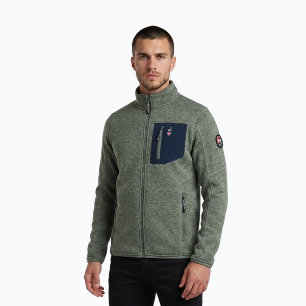 Bluza polarowa męska Aulp Dante. Szare bluzy męskie Aulp, m, bez wzorów, z materiału, bez kaptura. Za 191.99 zł.