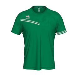 Koszulka Errea Evan Mc Ad Dorośli. Zielone koszulki sportowe męskie ERREA, l, bez wzorów, z materiału, bez kołnierzyka, bez ramiączek, na fitness i siłownię. Za 195.00 zł.