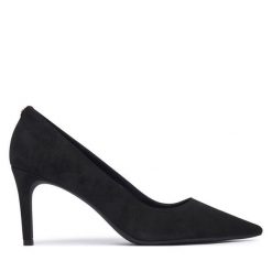 Szpilki MICHAEL Michael Kors. Czarne szpilki damskie MICHAEL Michael Kors, bez wzorów, bez obcasa, bez zapięcia. Za 629.99 zł.