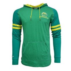 Hoodie Seattle Supersonics lightweight 2.0. Zielone bluzy męskie Mitchell & Ness, bez wzorów, z kapturem. Za 335.50 zł.