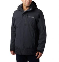 Kurtka Columbia Lhoste III IC Jacket 1864256010. Czarne kurtki męskie Columbia, m, bez wzorów, z materiału, trekkingowe, omni-heat (columbia). Za 1,110.15 zł.