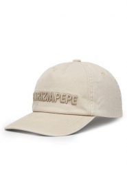 Patrizia Pepe Czapka z daszkiem 8F0108/A708-W411 Beżowy. Brązowe czapki i kapelusze damskie Patrizia Pepe, bez wzorów, z bawełny. Za 239.99 zł.