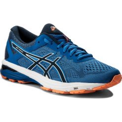 Buty ASICS - GT-1000 6 T7A4N Victoria Blue/Dark Blue/Shocking Orange 4549. Niebieskie buty sportowe męskie Asics, z materiału. W wyprzedaży za 319.00 zł.