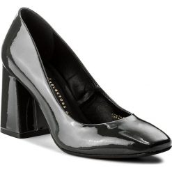 Półbuty BRONX - 75018-A BX 1427 Dark Grey 07. Szare półbuty damskie Bronx, ze skóry ekologicznej. W wyprzedaży za 239.00 zł.