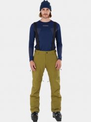 Spodnie Narciarskie Męskie Fundango Teak. Zielone spodnie snowboardowe męskie Fundango, m, bez wzorów, z materiału, narciarskie. Za 499.00 zł.