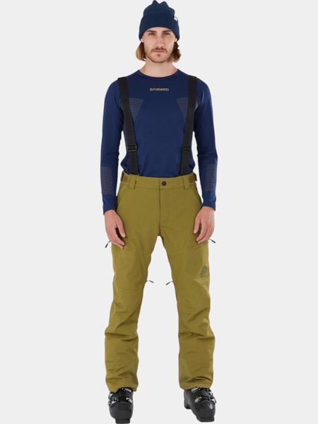 Spodnie Narciarskie Męskie Fundango Teak. Zielone spodnie snowboardowe męskie Fundango, m, bez wzorów, z materiału, narciarskie. Za 499.00 zł.
