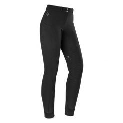 Spodnie konkursowe full gip damskie ELT Comfort Heat. Czarne spodnie materiałowe damskie ELT, l, bez wzorów, z podwyższonym stanem. Za 469.50 zł.