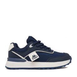 Sneakersy Kappa. Niebieskie trampki i tenisówki chłopięce Kappa, bez wzorów, bez zapięcia. Za 139.99 zł.