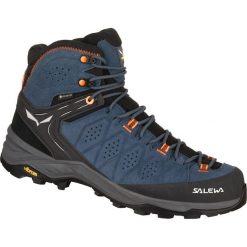 Buty trekkingowe męskie Salewa MS Alp Trainer 2 Mid Gtx. Czarne trekkingi męskie Salewa, za kostkę, trekkingowe, gore-tex. Za 1,177.00 zł.