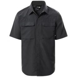 Koszula turystyczna męska The North Face M Sequoia. Szare koszule męskie The North Face, m, bez wzorów, sportowe, bez kołnierzyka, bez ramiączek. Za 295.00 zł.