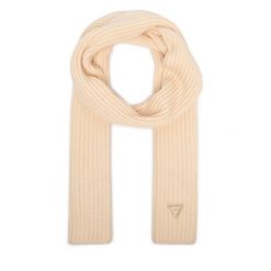Szalik Guess. Brązowe szaliki i chusty damskie Guess, z aplikacjami. Za 234.99 zł.