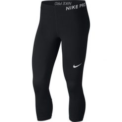 Nike Legginsy Pro Capri 3/4 czarne r. XS (889567-010). Legginsy damskie Nike. Za 130.99 zł.