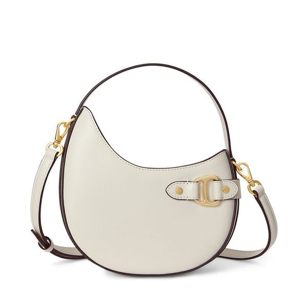 Torebka LAUREN RALPH LAUREN. Białe torebki do ręki damskie Lauren Ralph Lauren, bez wzorów, klasyczne, bez dodatków. Za 837.99 zł.