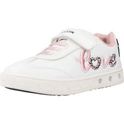 Buty GEOX J SKYLIN G. Biały. Białe obuwie sportowe damskie Geox, bez wzorów, z syntetyku, na fitness i siłownię. Za 189.99 zł.