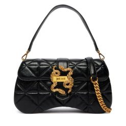 Torebka Just Cavalli. Czarne torebki do ręki damskie Just Cavalli, bez wzorów, klasyczne, bez dodatków. Za 989.99 zł.