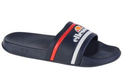 Klapki na basen męskie, Ellesse Lion Slides. Niebieskie klapki męskie Ellesse, z materiału, sportowe. Za 59.00 zł.