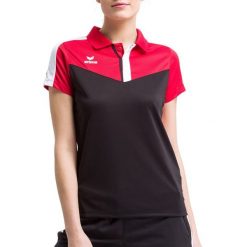 Damska koszulka polo Erima Squad. Czarne koszulki sportowe damskie Erima, xs, bez wzorów, z materiału, bez kołnierzyka, bez ramiączek, do piłki nożnej. W wyprzedaży za 139.80 zł.