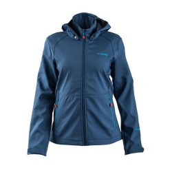 Kurtka damska Softshell Brugi 2ND2 - granatowa, Rozmiar L. Brązowe kurtki damskie Brugi, na jesień, l, bez wzorów, z dzianiny. W wyprzedaży za 139.99 zł.