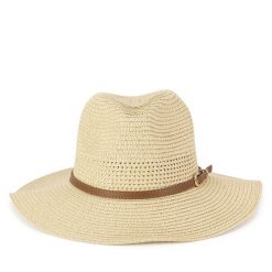 Kapelusz Jenny Fairy. Brązowe czapki i kapelusze damskie Jenny Fairy, bez wzorów. Za 59.99 zł.