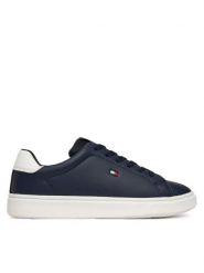 Tommy Hilfiger Sneakersy T3X9-34350-1355 S Granatowy. Niebieskie trampki i tenisówki chłopięce Tommy Hilfiger, bez wzorów, ze skóry, bez zapięcia. Za 329.99 zł.
