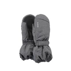 Rękawice narciarskie dla dzieci Barts Tec. Szare rękawiczki dziecięce Barts, bez wzorów. Za 218.50 zł.