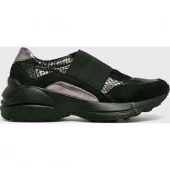 Answear - Buty. Czarne obuwie sportowe damskie ANSWEAR, z materiału. Za 149.90 zł.