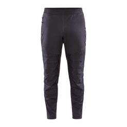 Legginsy treningowe Craft Adv Nordic. Czarne legginsy sportowe męskie Craft, bez wzorów, na fitness i siłownię. W wyprzedaży za 280.00 zł.