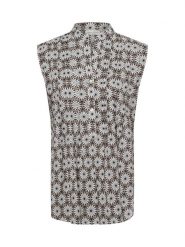 Marc O'Polo Bluzka Kobiety Bawełna szary, 34. Szare bluzki damskie Marc O'Polo, bez wzorów, z bawełny, eleganckie, bez kołnierzyka, bez ramiączek. Za 279.95 zł.