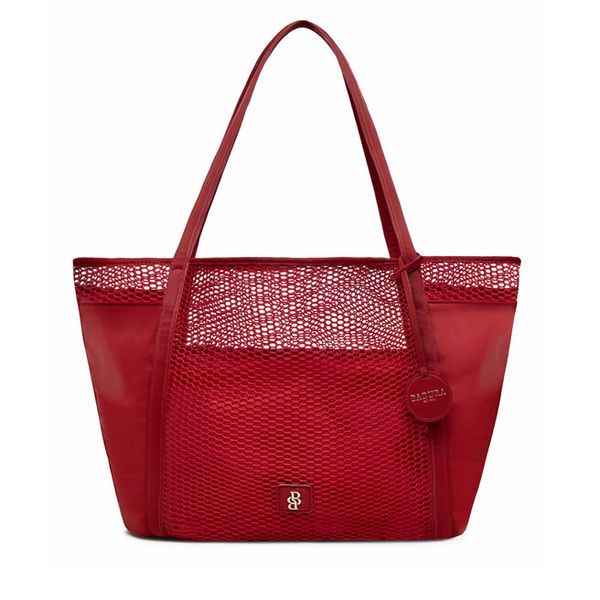 Torebka Badura. Czerwone torebki do ręki damskie Badura, bez wzorów, bez dodatków. Za 159.99 zł.