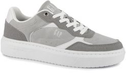 Męskie buty sneakersy sportowe trampki niskie GAP NIAGARA. Białe trampki męskie GAP, bez wzorów, z jeansu, casualowe, bez zapięcia. Za 169.00 zł.