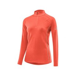 Sweter z wełny merino damski Löffler Transtex. Brązowe swetry damskie LOFFLER, l, bez wzorów, z wełny, sportowe, bez kołnierzyka, bez ramiączek, bez kaptura. Za 457.50 zł.