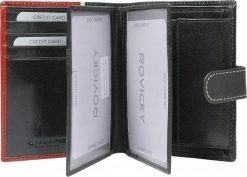 Rovicky Pionowy portfel męski dwukolorowy HQ. Portfele męskie ROVICKY, bez wzorów. Za 154.00 zł.