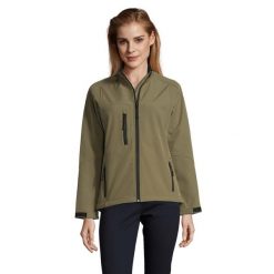 Kurtka Damska Roxy Soft Shell. Brązowe kurtki damskie SOL'S, l, bez wzorów, bez kaptura. Za 259.99 zł.
