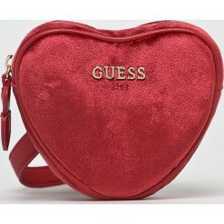 Guess Jeans - Torebka dziecięca. Czerwone torby i plecaki dziecięce Guess Jeans, z jeansu, małe. W wyprzedaży za 159.90 zł.
