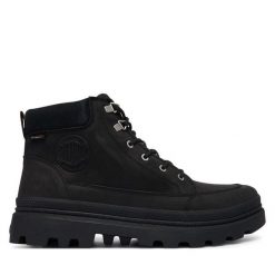 Trapery Palladium. Czarne śniegowce i trapery męskie Palladium, bez zapięcia. Za 769.99 zł.