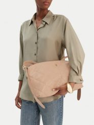 Badura Torebka CEO-ODI-LDA8618 Beżowy. Brązowe torebki do ręki damskie Badura, bez wzorów, z materiału, bez dodatków. Za 229.99 zł.