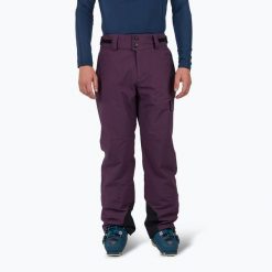 Spodnie narciarskie męskie Rossignol Relax. Fioletowe spodnie snowboardowe męskie Rossignol, na zimę, m, bez wzorów, narciarskie. Za 769.99 zł.