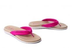 Inblu SF-04 067 azalea, klapki damskie. Czerwone klapki damskie Inblu, bez wzorów, bez obcasa. Za 80.99 zł.